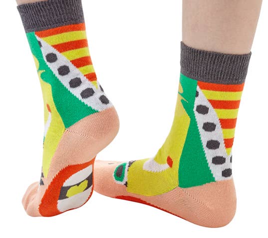 WALKYTALKIES - Wholesale Speelgoedset - Kinderen - Medieval Time thema pakket met 48 paar WALKYTALKIES sokken en gratis kartonnen toonbankdisplay14