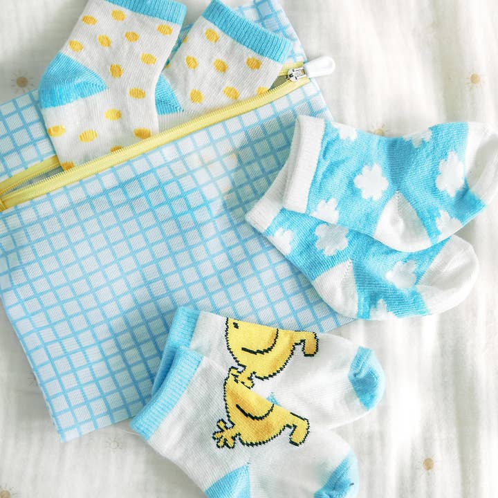 Baby Socks Trio Mr. Happy for wholesale by JuJuBe