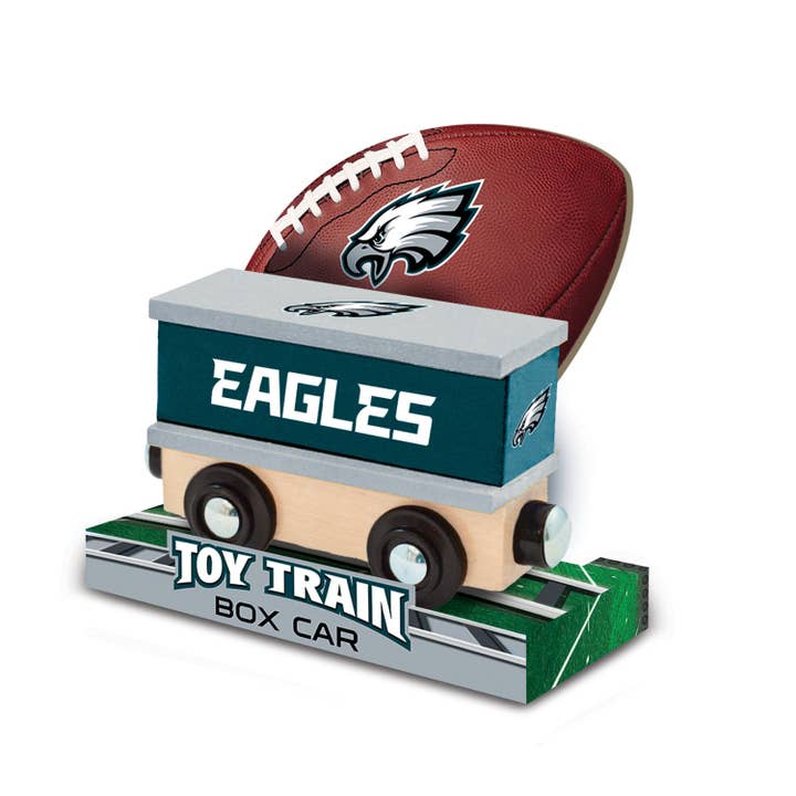Masterpieces Puzzles - Wholesale Toy Car/Truck - Kids - Philadelphia Eagles Toy Train Box Car