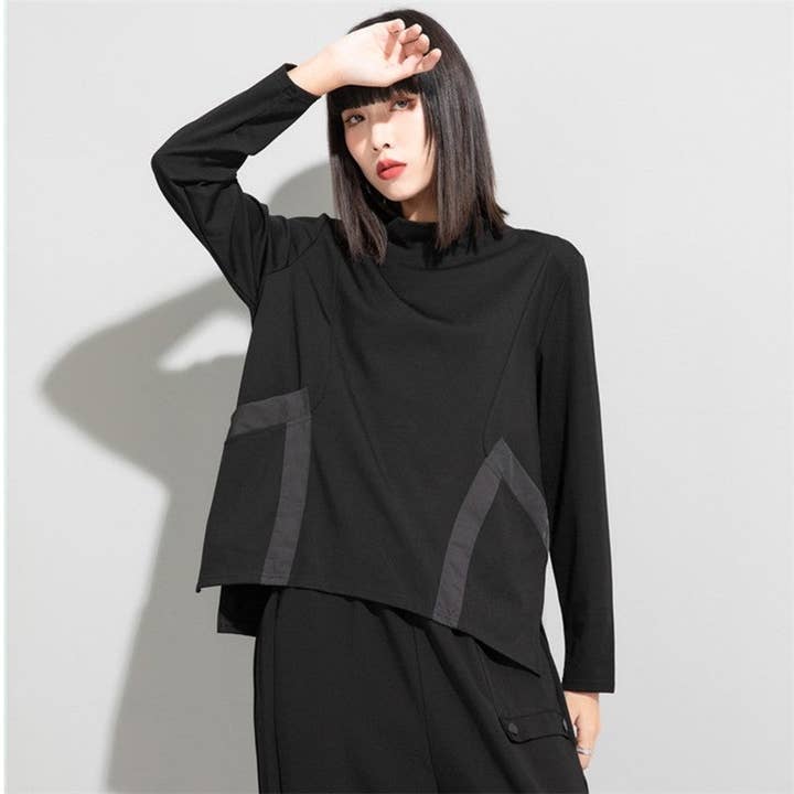 Split-Front 3D Pocket Long Sleeve T-Shirt and other Purchase Wholesale long sleeve pocket t shirts. Free Returns & Net 60 Terms on Faire trending on Faire.
