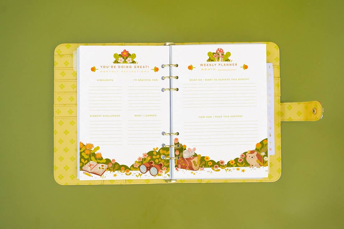 Ocean Hughes - Wholesale Planner - A5 Monthly & Weekly Planner Inserts7