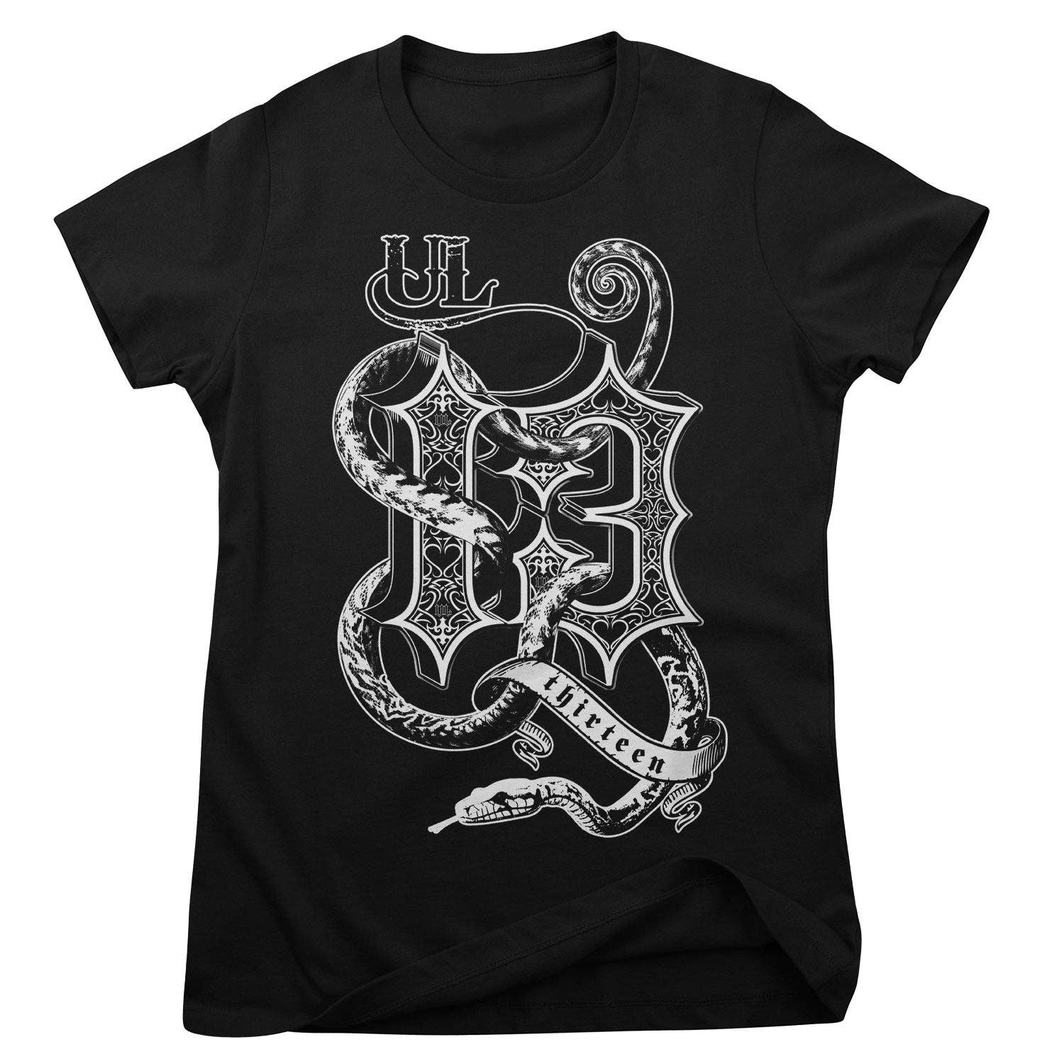 Black Alchemy UL13 Serpenteen Girly Tee for wholesale on Faire0