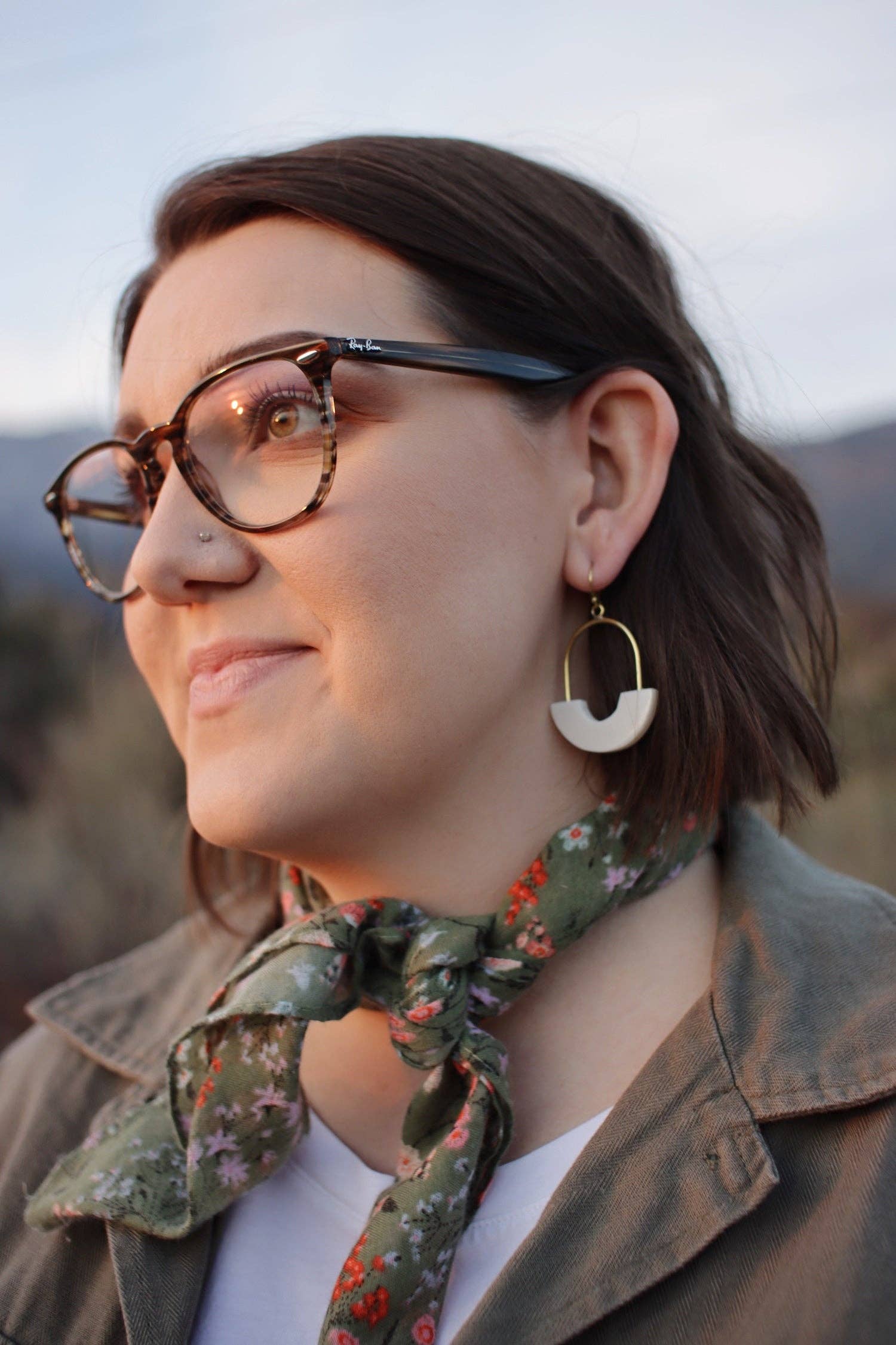 Grain of Rice Project - Wholesale Dangle Earrings - Zuri Earrings3