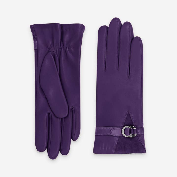Glove Story - Wholesale Gloves - Women's - Lambskin Leather Gloves–Cashmere,Wool & Nylon Lining–21639CA14
