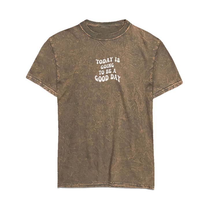 Charcoal Good Day T-shirt voor kinderen, meisjes, jongens voor wholesale door Port 213