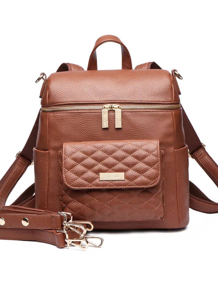 Petit Diaper Bag Caramel for wholesale by Luli Bebe
