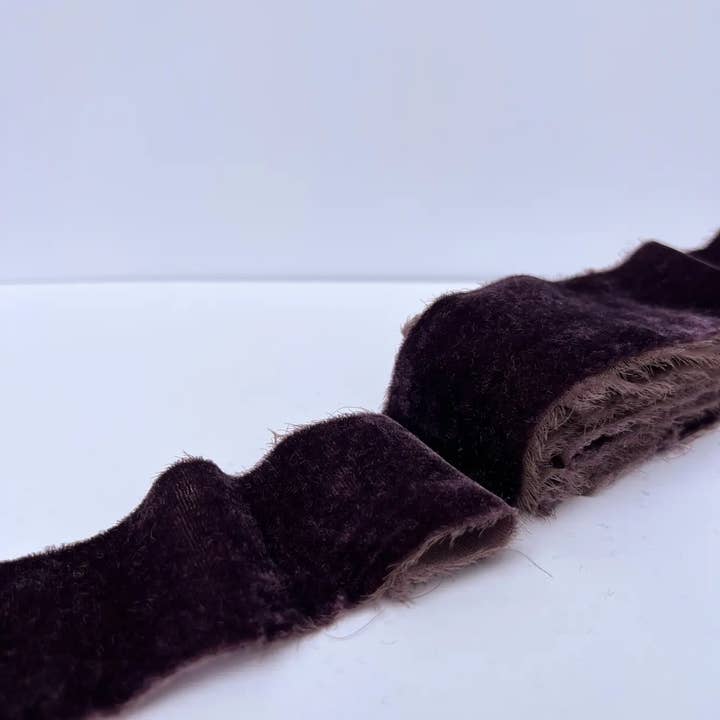 Trim & Twine - Wholesale Ribbon - Gift Wrapping - Boxed 2" Raw Edge Velvet Ribbon - 33 Colors 23