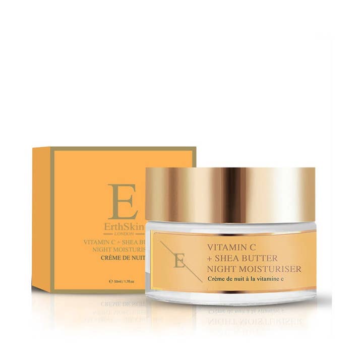 VITAMINE C+SHEABOTER NACHTCRÈME 50ML voor wholesale door ErthSkin London