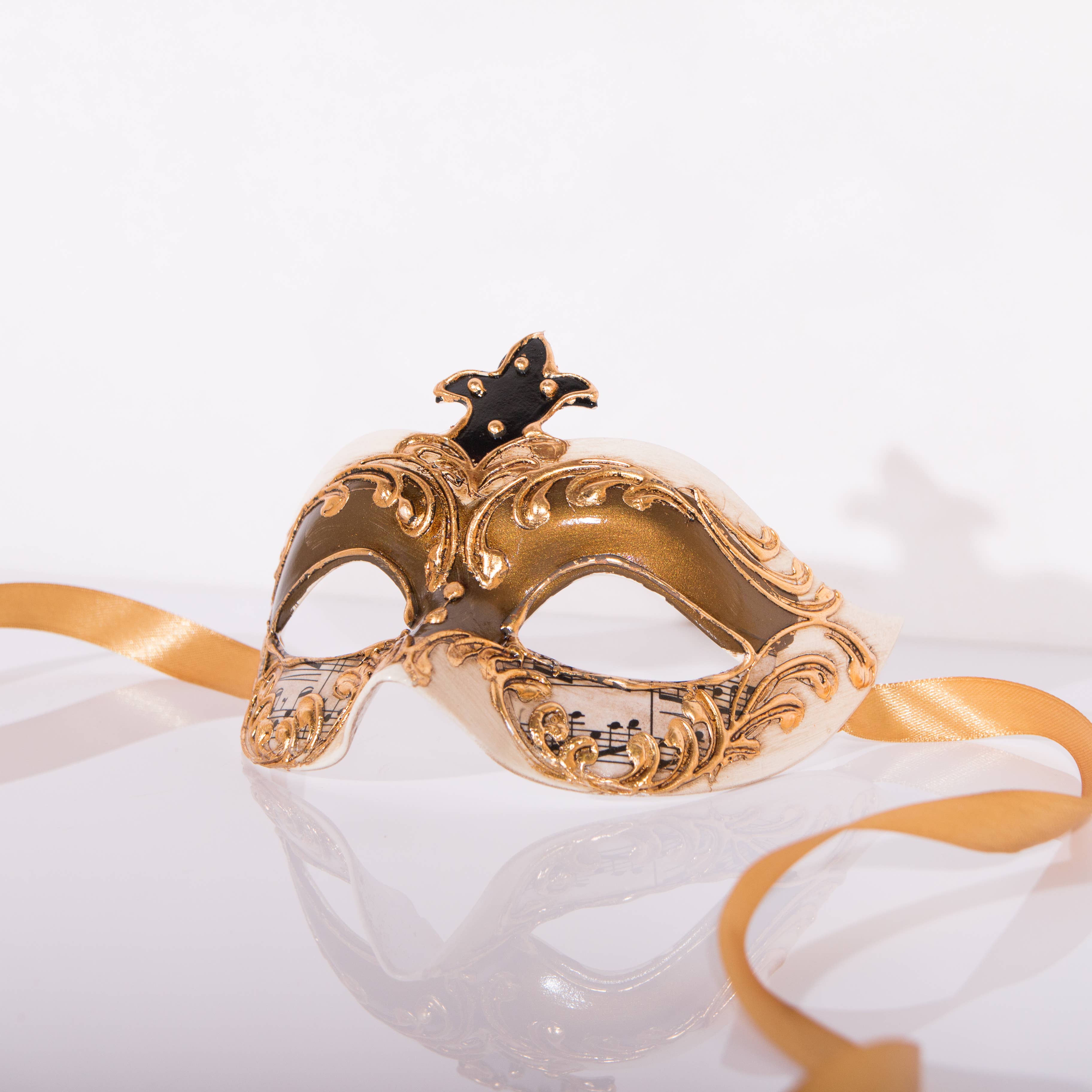 Regalmoda - Vendita all'ingrosso Costume di carnevale - Donna - Venetian mask - Colombina Lamè2