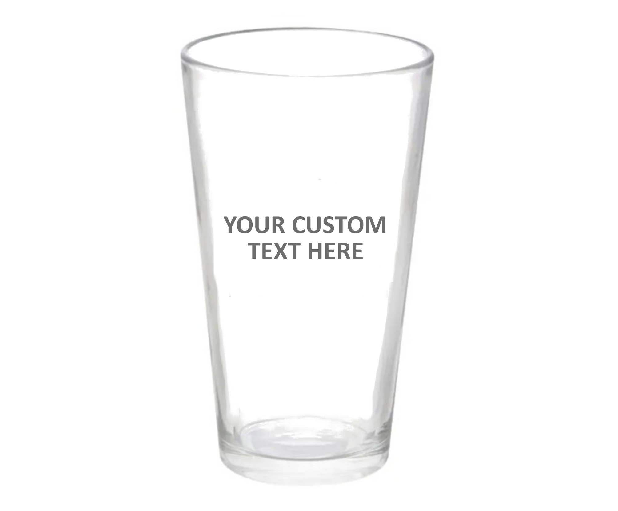 Peachy Pendants - Vente Verre/chope à bière - VERRE À PINTE - Personnalisé