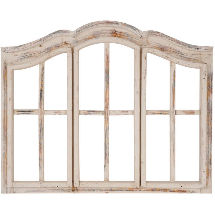 My Amigos Imports - Wholesale Dimensionele/3D-muurkunst - Bayview architectonisch houten kozijn landhuisstijl - 79x65 cm7
