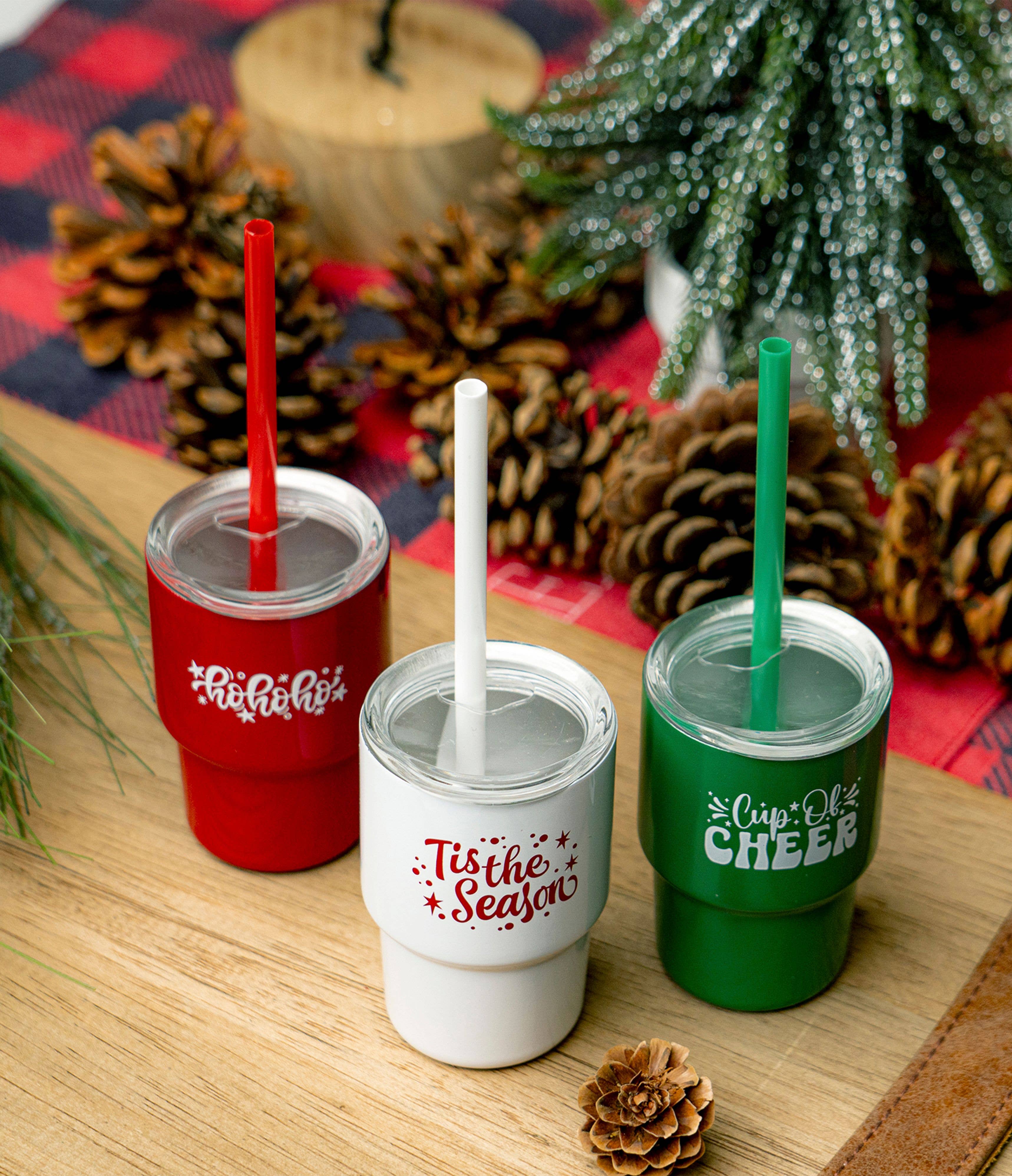 DM Merchandising - Wholesale Insulated Mug/Tumbler - Santa's Lil' Sipper Mini Tumbler10