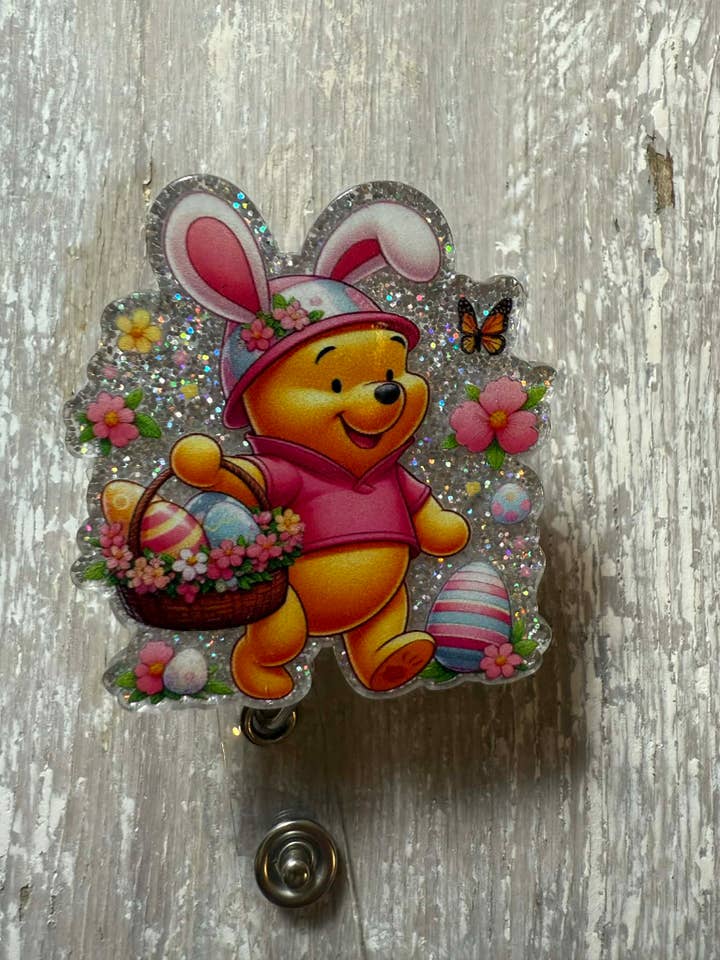 Badge ReeL easter bear for wholesale by The Wild Poppy