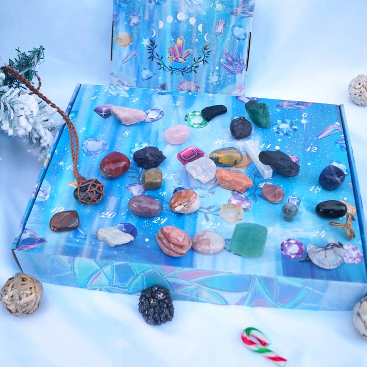 The Crushed Crystal - Wholesale Advent Calendar - 24 day Advent Calendar Crystal Box 3