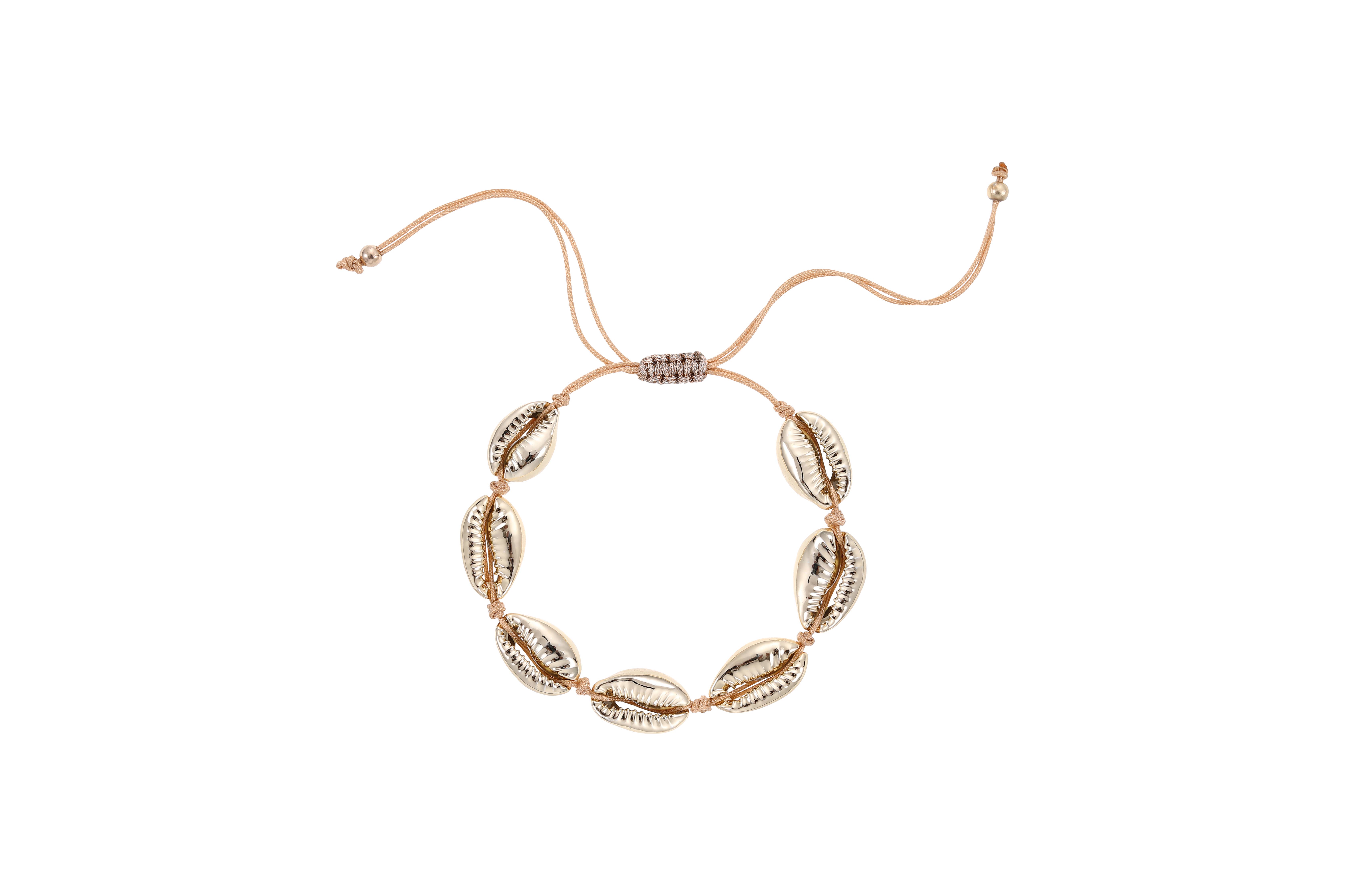 STELLA GREEN - Wholesale Beaded Bracelet - Adjustable Shell Bracelet31