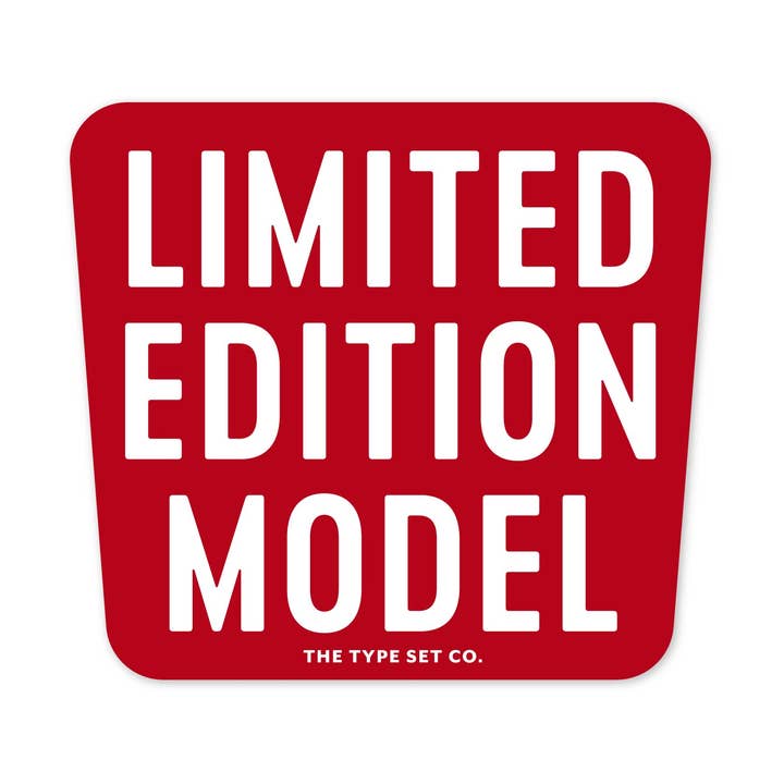 Autocolante de Vinil de Edição Limitada por atacado de The Stickerie