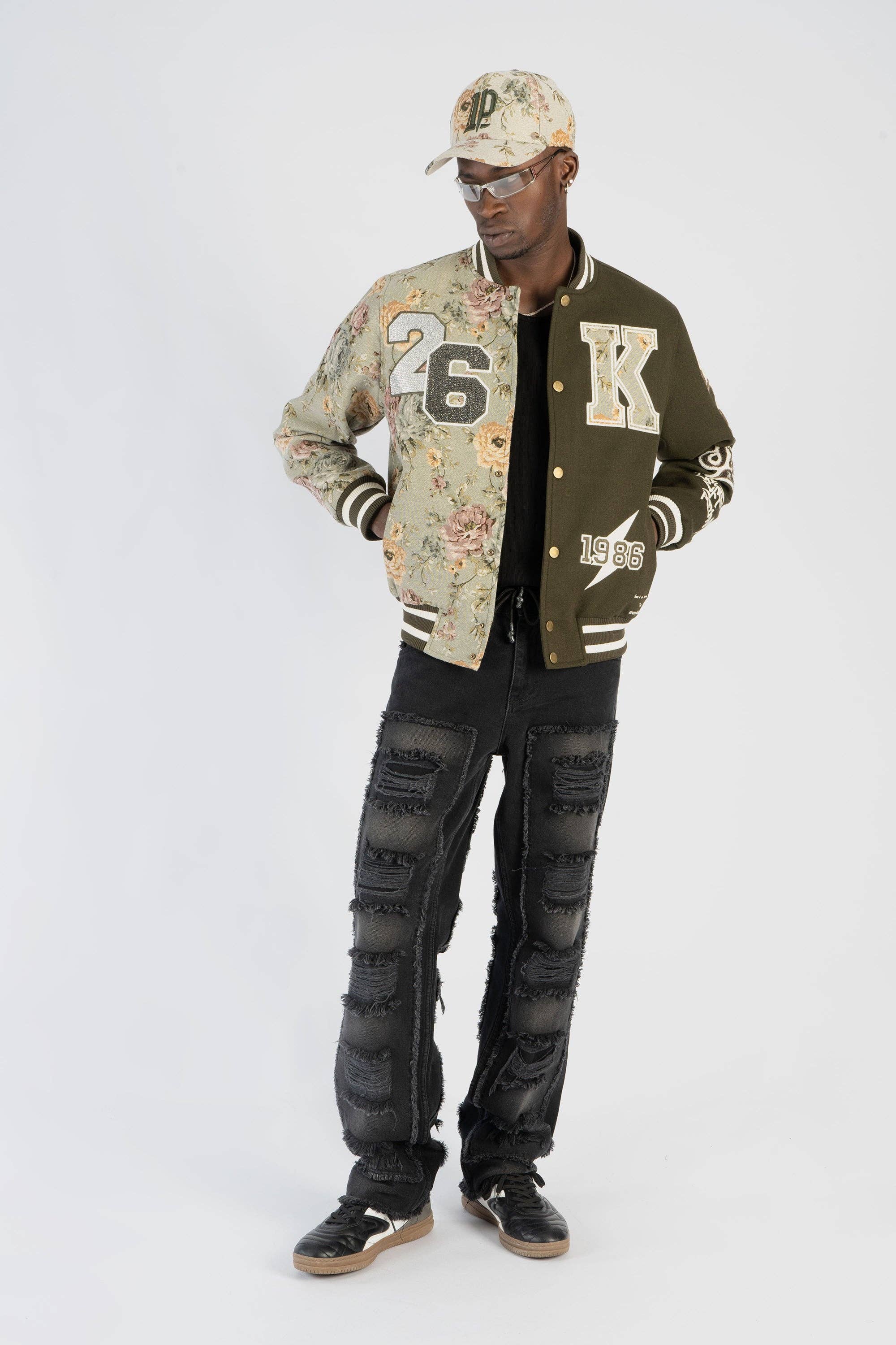 LEFT POINT – wholesale College/Baseball Jacket - Men’s – COLLEGE JACKETS K12