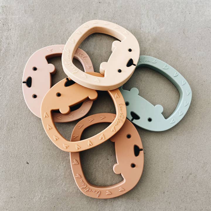 leo et lea france - Wholesale Teether (Not Clip-On) - Baby - Small Bear Teether, Montessori, leo et lea
