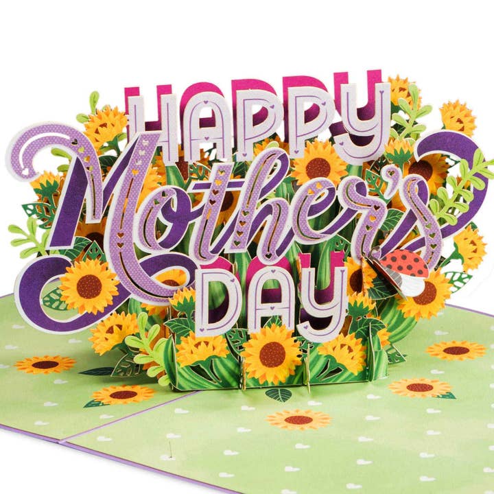 Happy Mothers Day Pop Up Card for wholesale by Paper Love