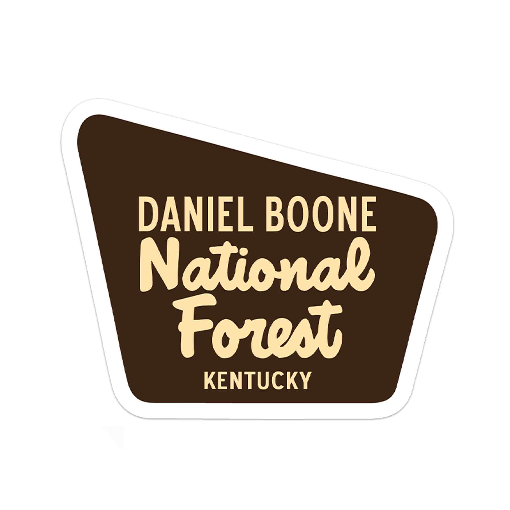 Albion Mercantile Co. - Wholesale Sticker - Daniel Boone National Forest Sticker1