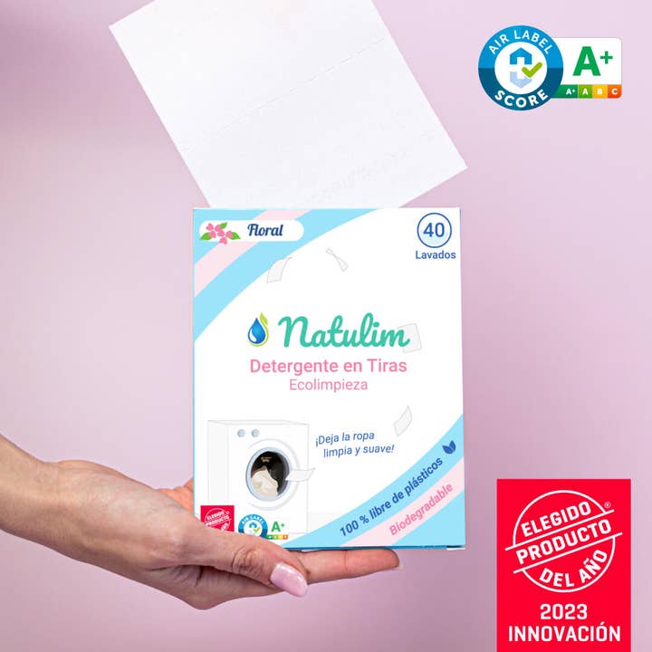 Natulim - Vendita all'ingrosso Detersivi per bucato in polvere/capsule - Detersivo per bucato Eco Sheets (40 carichi) - Natulim