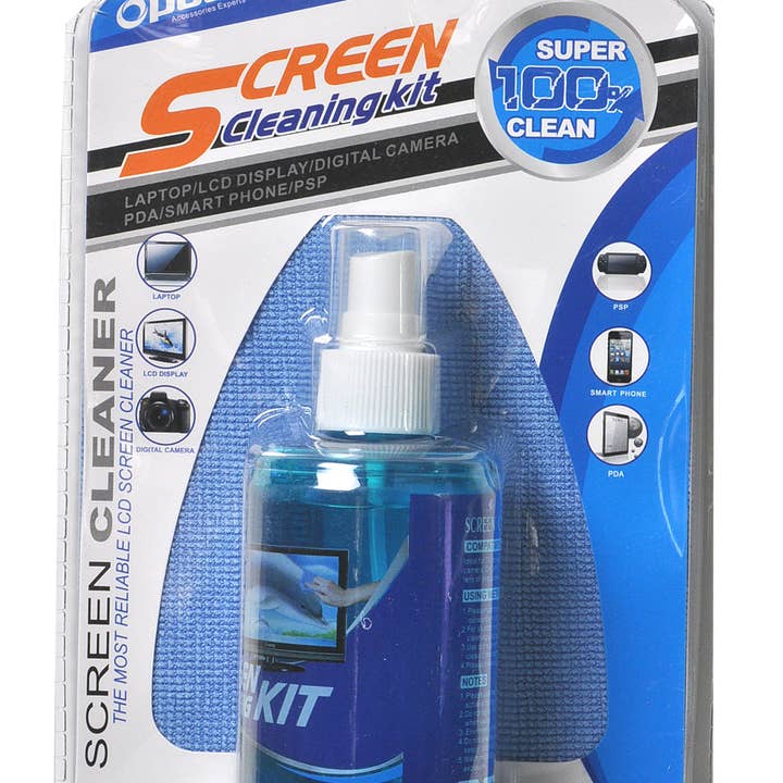 Screen Cleaning 2-in-1 Kit 12 CT for wholesale by K & S WHOLESALE INC