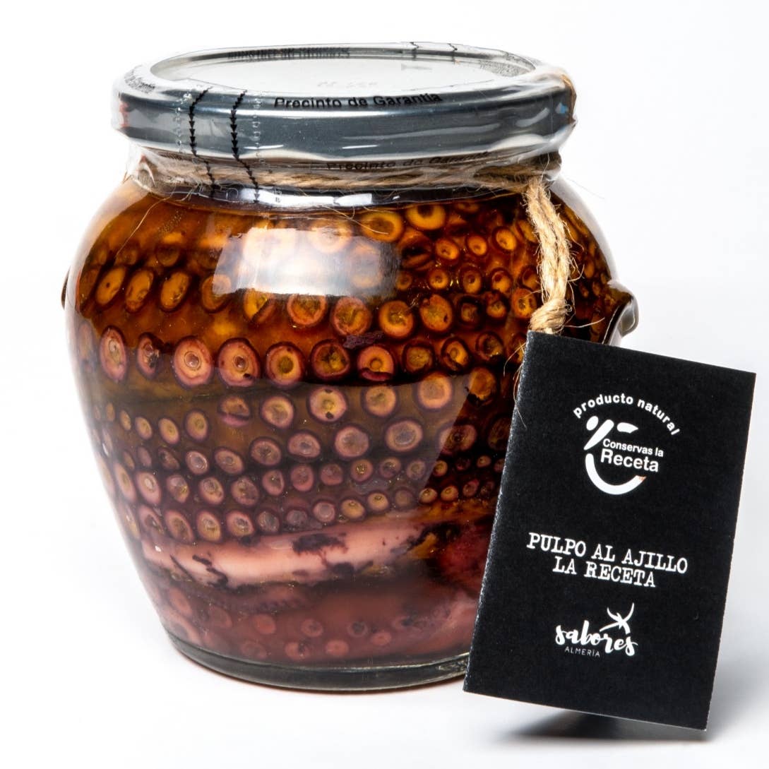 CONSERVAS LA RECETA – Großhandel Fisch/Meeresfrüchte – Oktopus nach dem Rezept in nativem Olivenöl extra, 550 g2