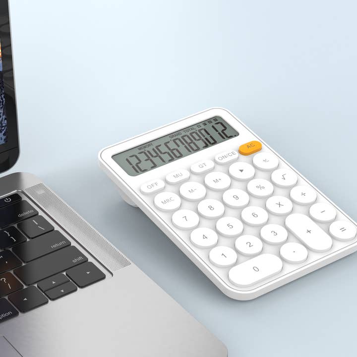 TECHANCY - Wholesale Calculator - Techancy MK1165 Desktop Calculator, 12 Digits, LCD Display, 2