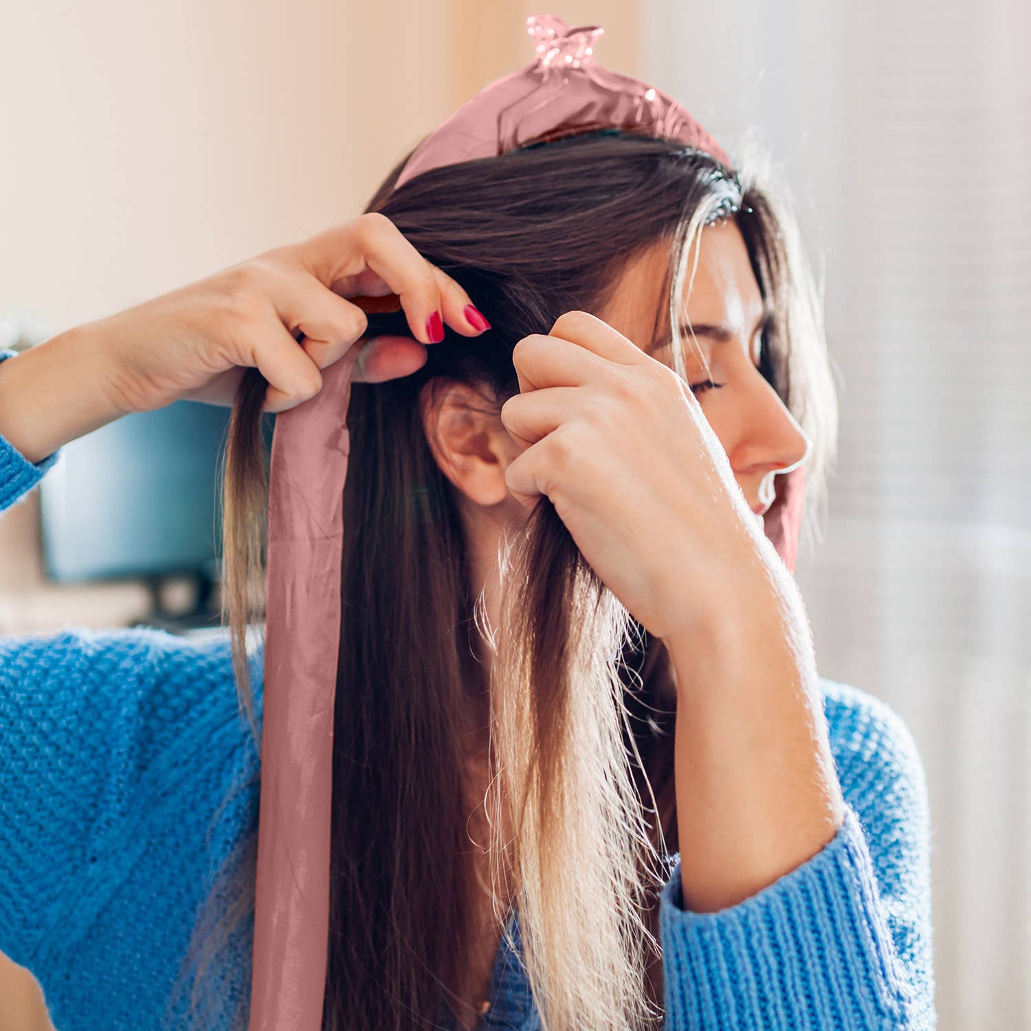 Extreme Fit Wholesale - Vendita all'ingrosso Bigodini - Il set per acconciature senza calore in raso3