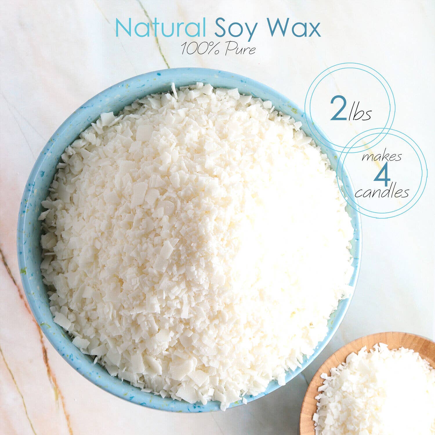 Lelaffet - Wholesale DIY Craft Kit - Candle Making Kit, Soy Wax, 16 Color Dyes, Thermometer, Tins7