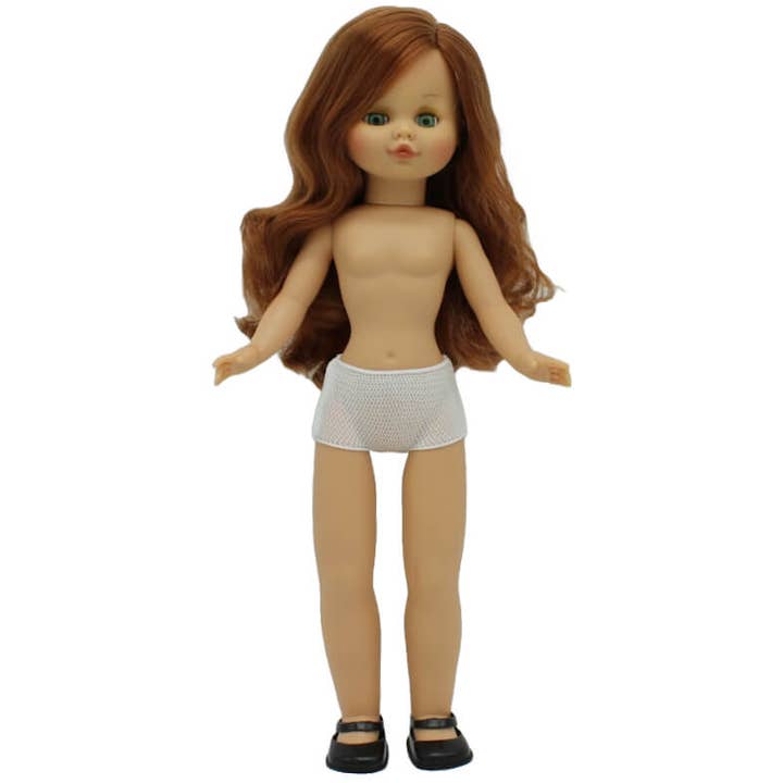 Boneca Sintra 40 cm. nua Folk Artesanato original ruiva por atacado de Folk Artesanía Muñecas