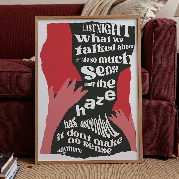 Ritz To The Rubble AM Inspired Print for wholesale by Pink Giraffe Print Co