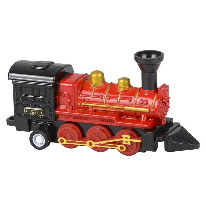The Toy Network - Wholesale Toy Car/Truck - Kids - 2" Diecast Pull Back Mini Locomotive Train Set4