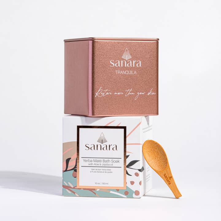 Sanara - Wholesale Bath Soak/Milk - Yerba Maté Bath Soak with Aloe and Jojoba oil
