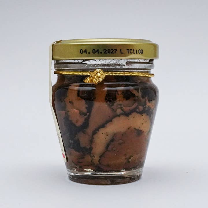 Tesori Del Matese - Wholesale Salsa - Sliced Black Truffle In Olive Oil - Carpaccio 1.59OZ / 45 gr1