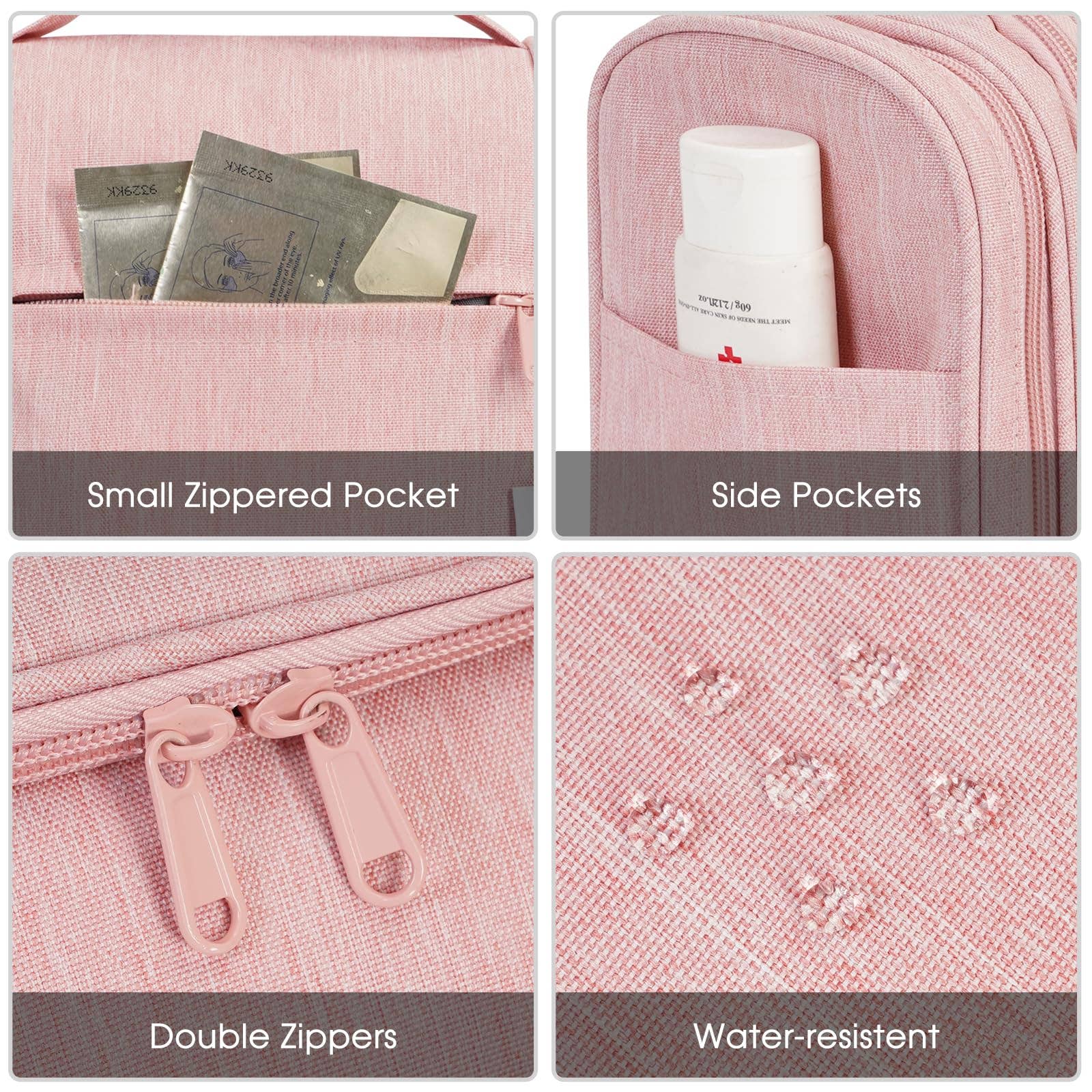 NARWEY INC - Wholesale Toiletry Bag - Women's - Hanging Toiletry Makeup Bag With compartment6