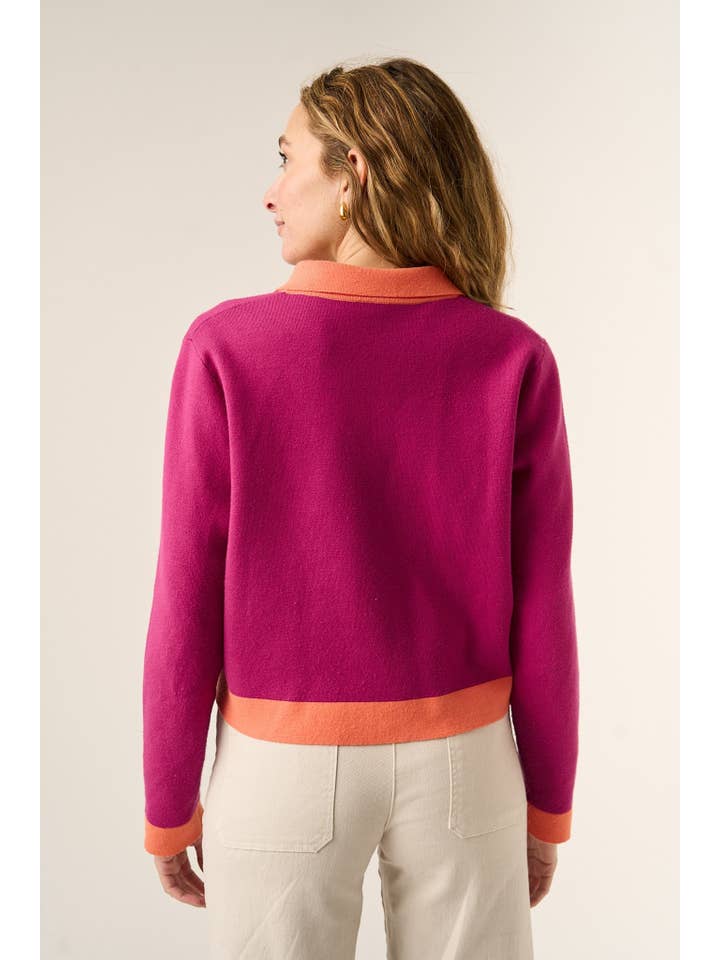 MindTraveler - Wholesale Cardigan – Women’s - Dália Pink Cardigan4