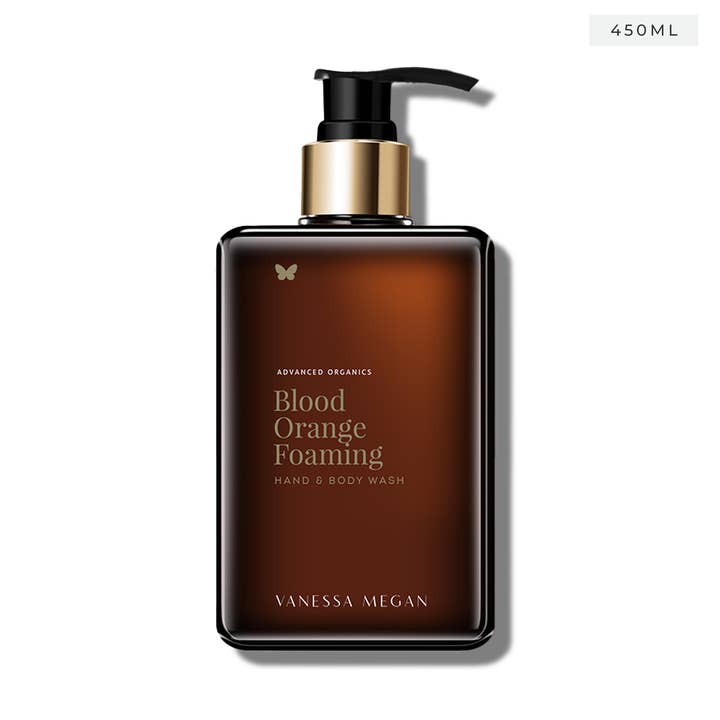 Bloedsinaasappel | Hand- en lichaamswas | 450 ml voor wholesale door Vanessa Megan