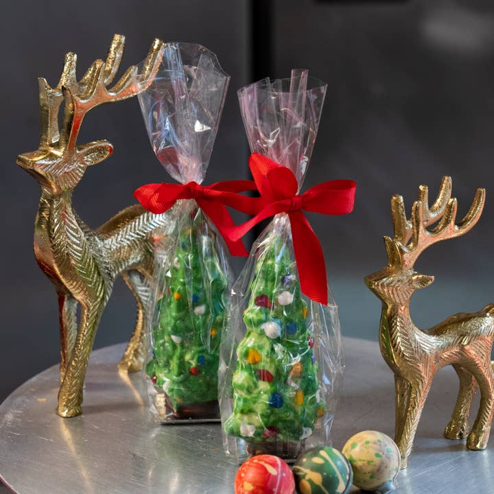 Chocolate Christmas Tree for wholesale by Knipschildt Chocolatier