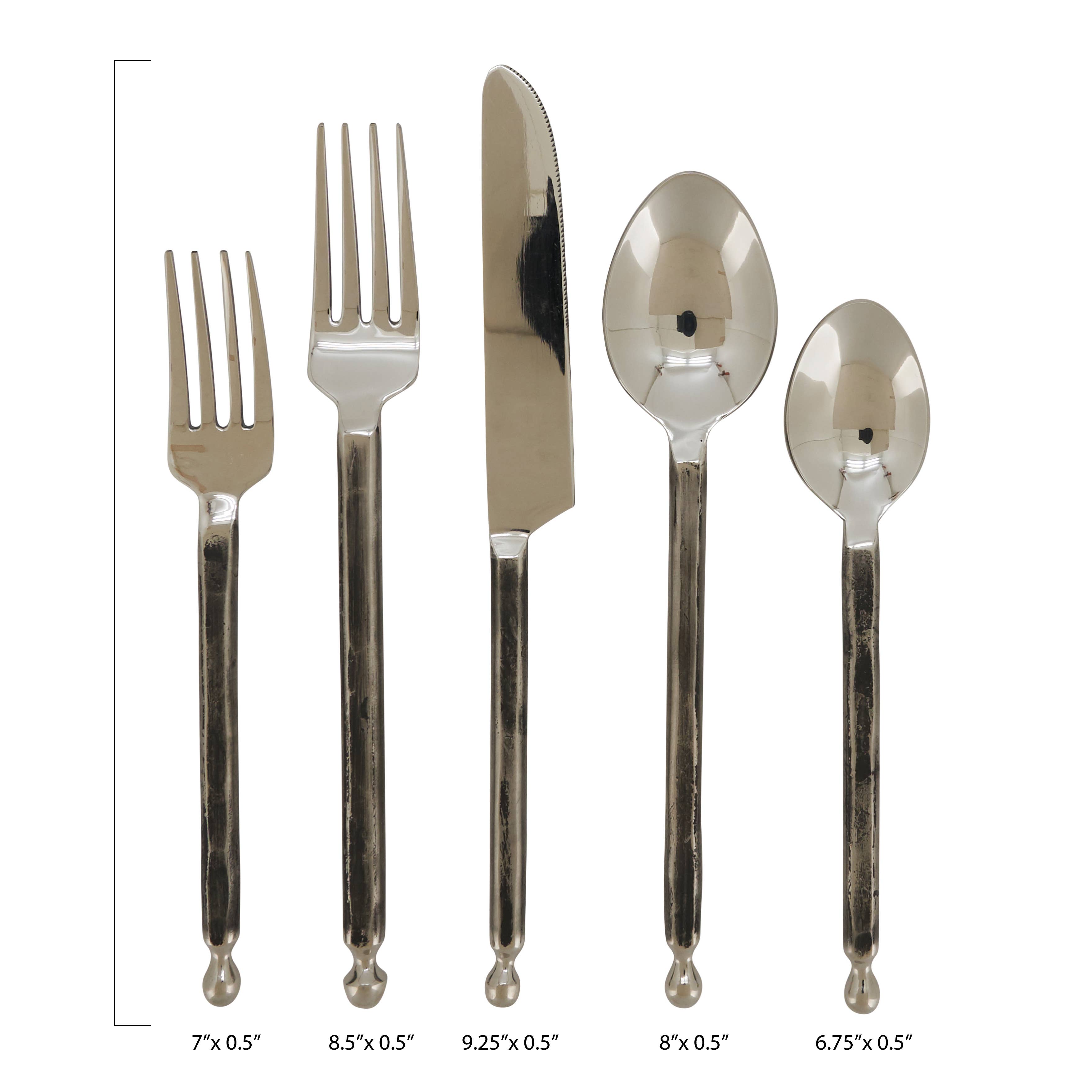 Saro Lifestyle - Wholesale Flatware Set - Stainless Steel Flatware - Minimalist Style5