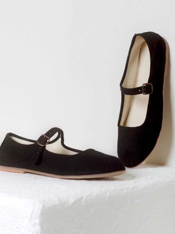 Small Lot - Venta al por mayor Calzado plano - Mujer - Zapatos Mary Jane negros6