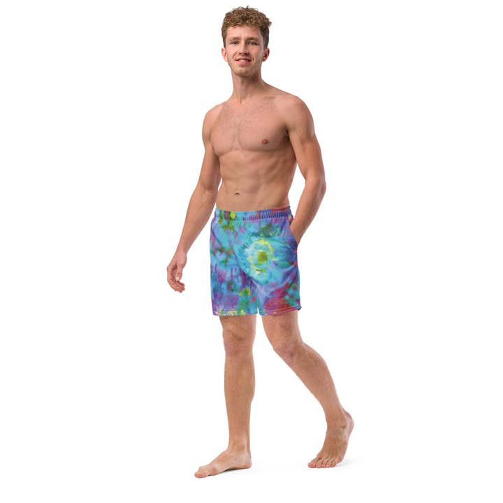 Good Trip All-Over Print Recycled Boardshorts for wholesale by Local Summer Collective Surf Shop