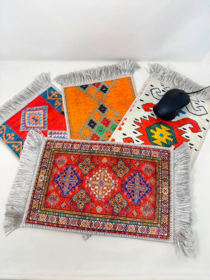 Miniature Carpet Design Mousepad for wholesale by Nai Gifts