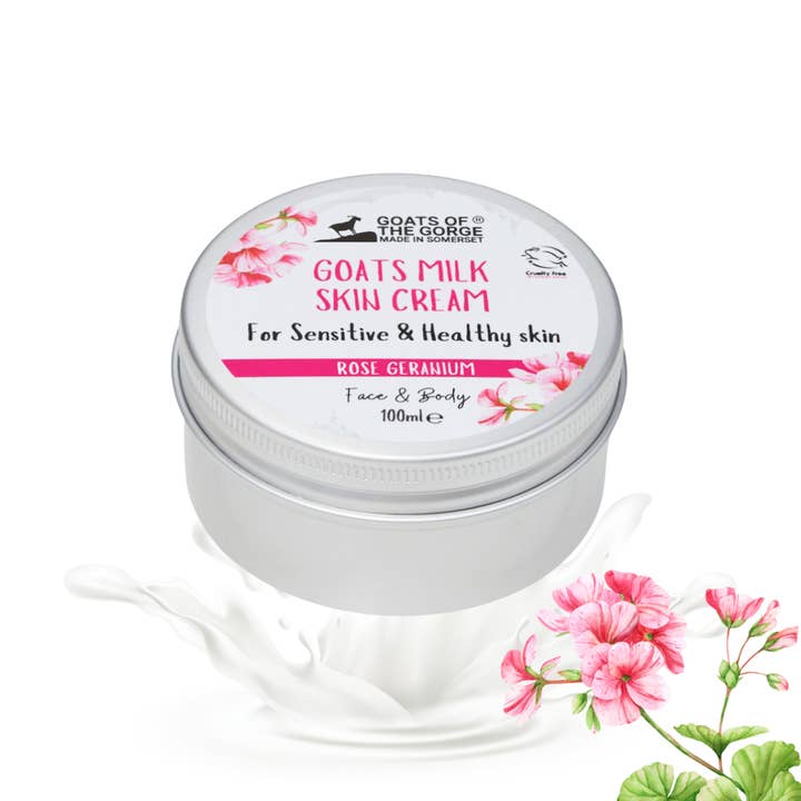 Ziegenmilch-Hautcreme (WIE AUF DRAGON'S DEN ZU SEHEN) für den Großhandel von Goats Of the Gorge Skin Cosmetics