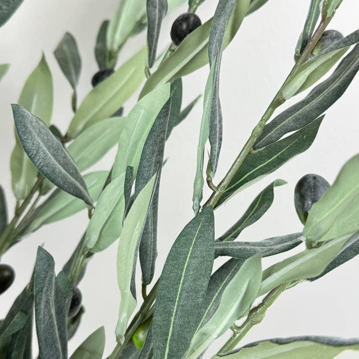 Angel Isabella - Wholesale Artificial Plant - Real Touch Premium Quality Olive Branch Leaf Fruit Spray