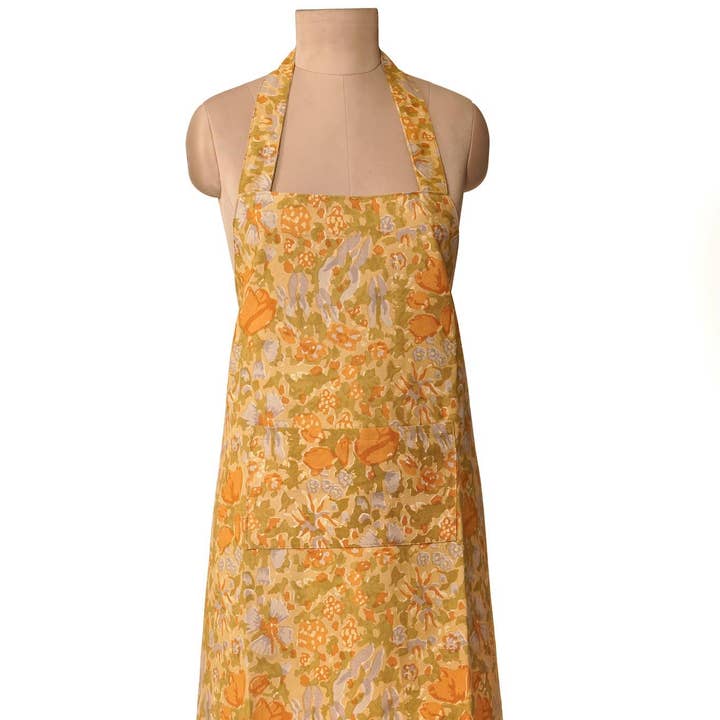 Jardin Mustard & Grey | Forklæde for engroshandel hos Caravan Home