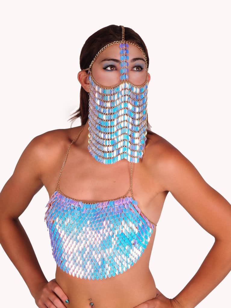 Western Fashion - Vendita all'ingrosso Camicetta - Donna - 14383 - Top con scollo all'americana con foglie arcobaleno9