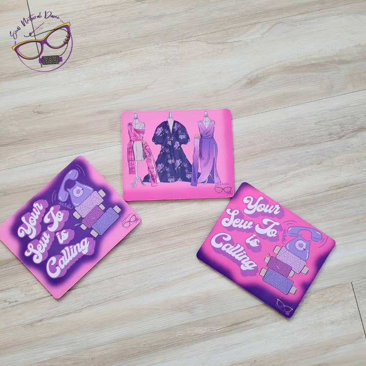 Tapetes de Rato com Tema de Costura por atacado de SewNaturalDane