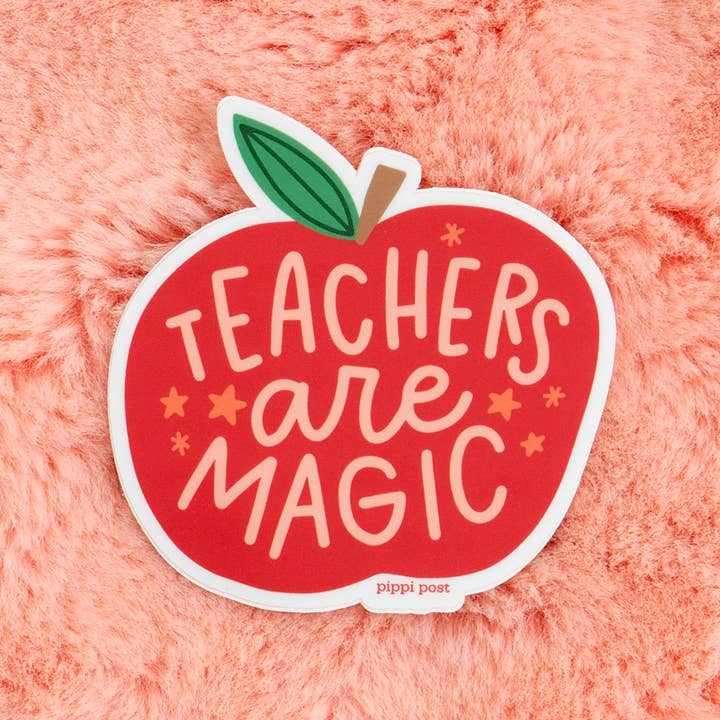 Pippi Post - Wholesale Sticker - Teachers Are Magic Decal Sticker2