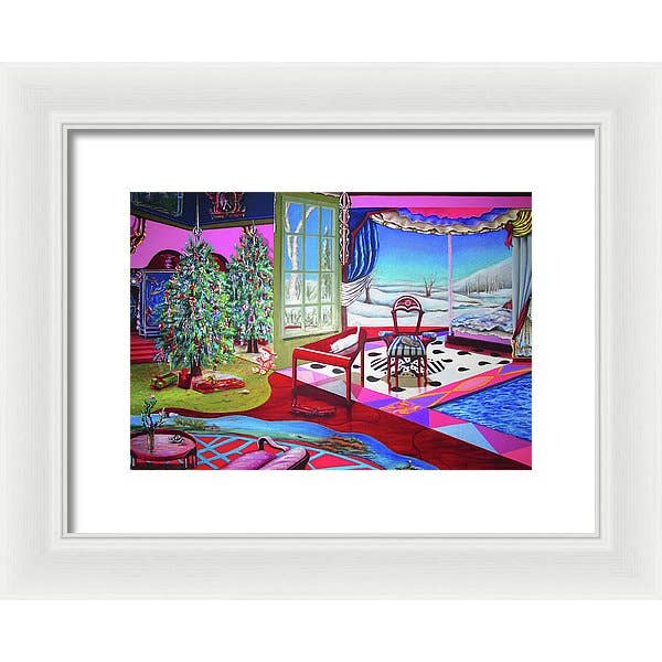 Sharon Tatem Fashion LLC - Wholesale Painting/Drawing - Christmas Painting - Framed Print6